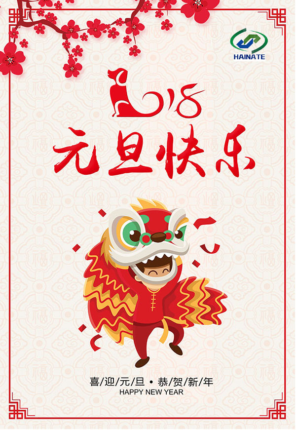 濟(jì)南海納特科技有限公司祝您元旦快樂(lè)!