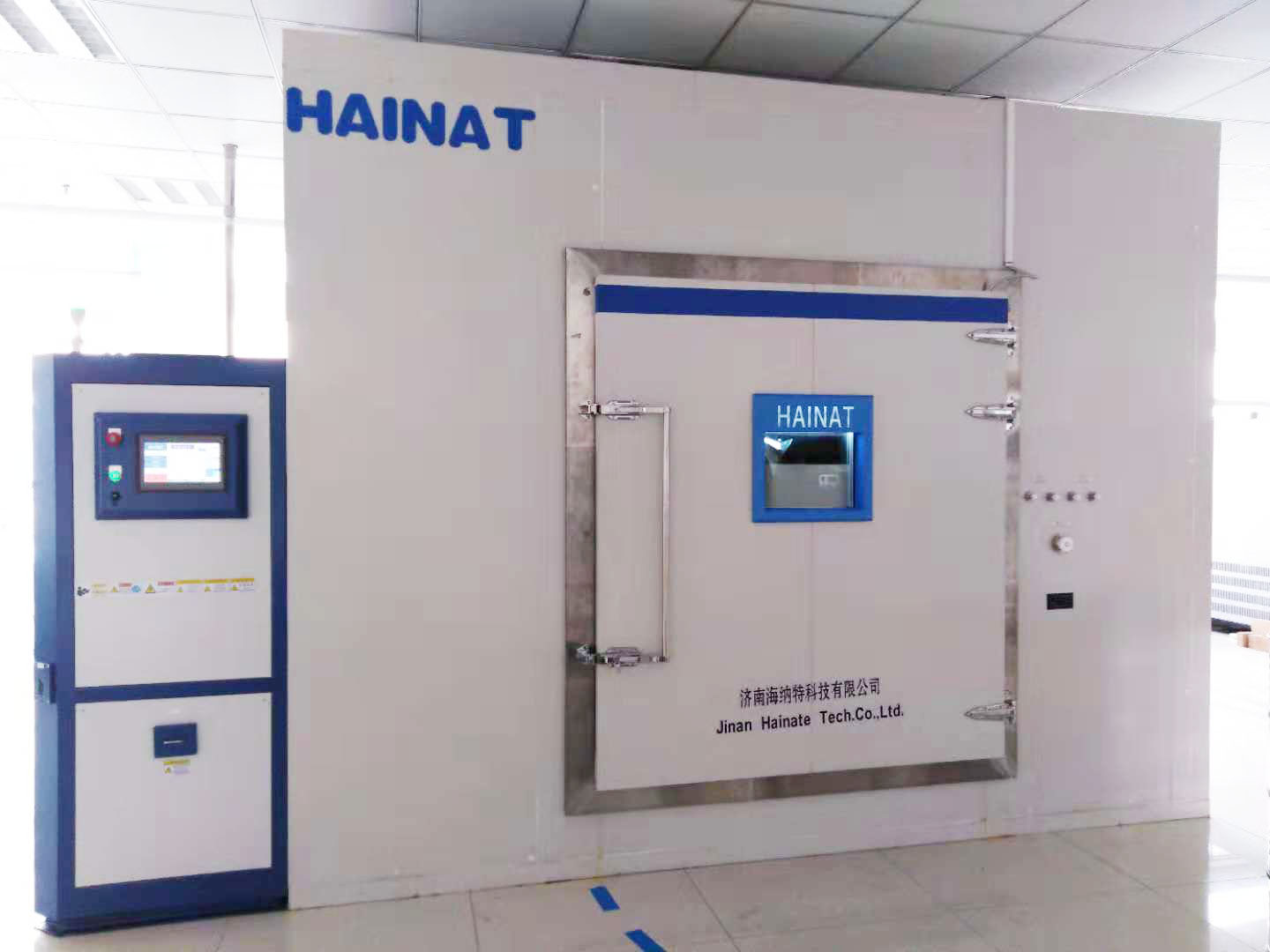 蘇州市質(zhì)檢院24立方米甲醛及TVOC釋放量檢測氣候室順利驗收